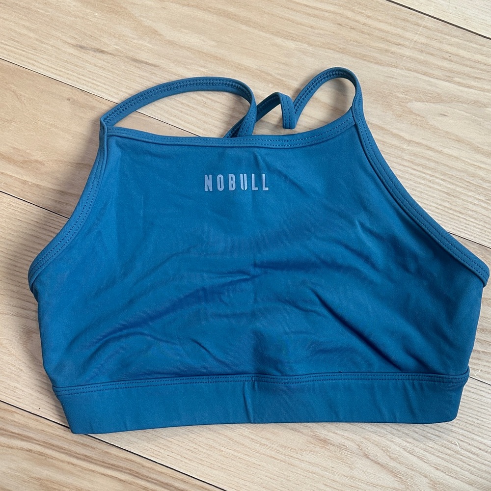NOBULL Women's Teal Sports Bra